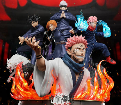 Figurine Jujutsu Kaisen - Unis pour la Bataille