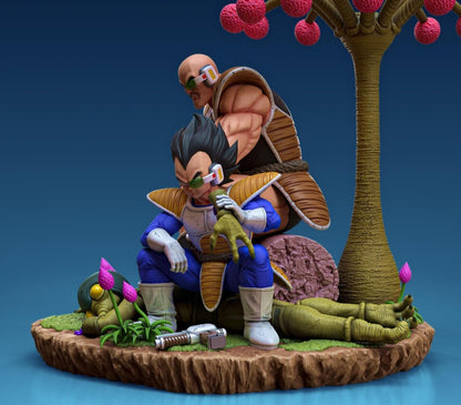 Figurine Dragon Ball - Nappa & Vegeta