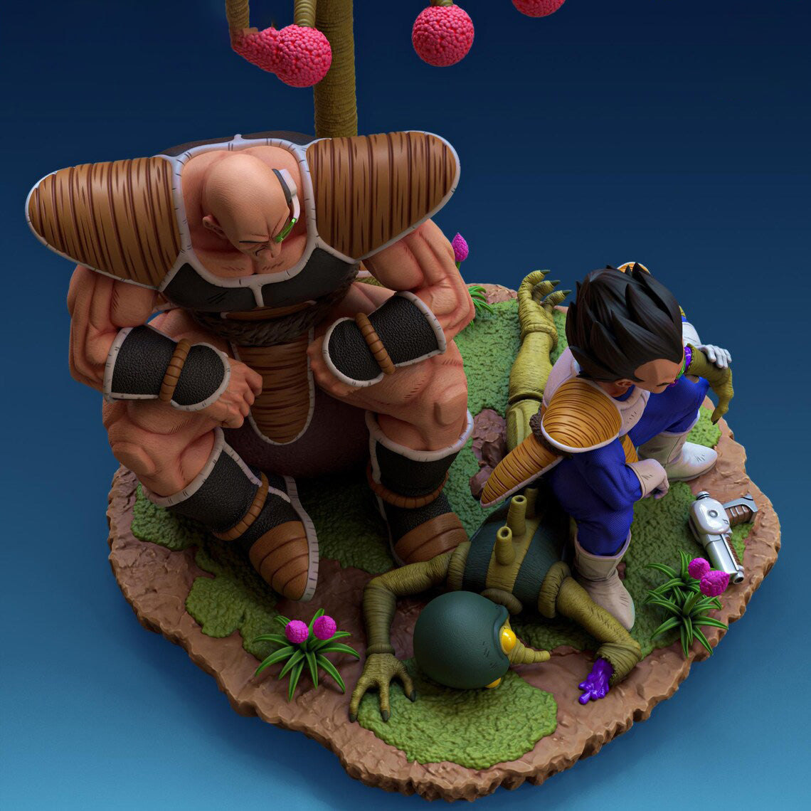 Figurine Dragon Ball - Nappa & Vegeta