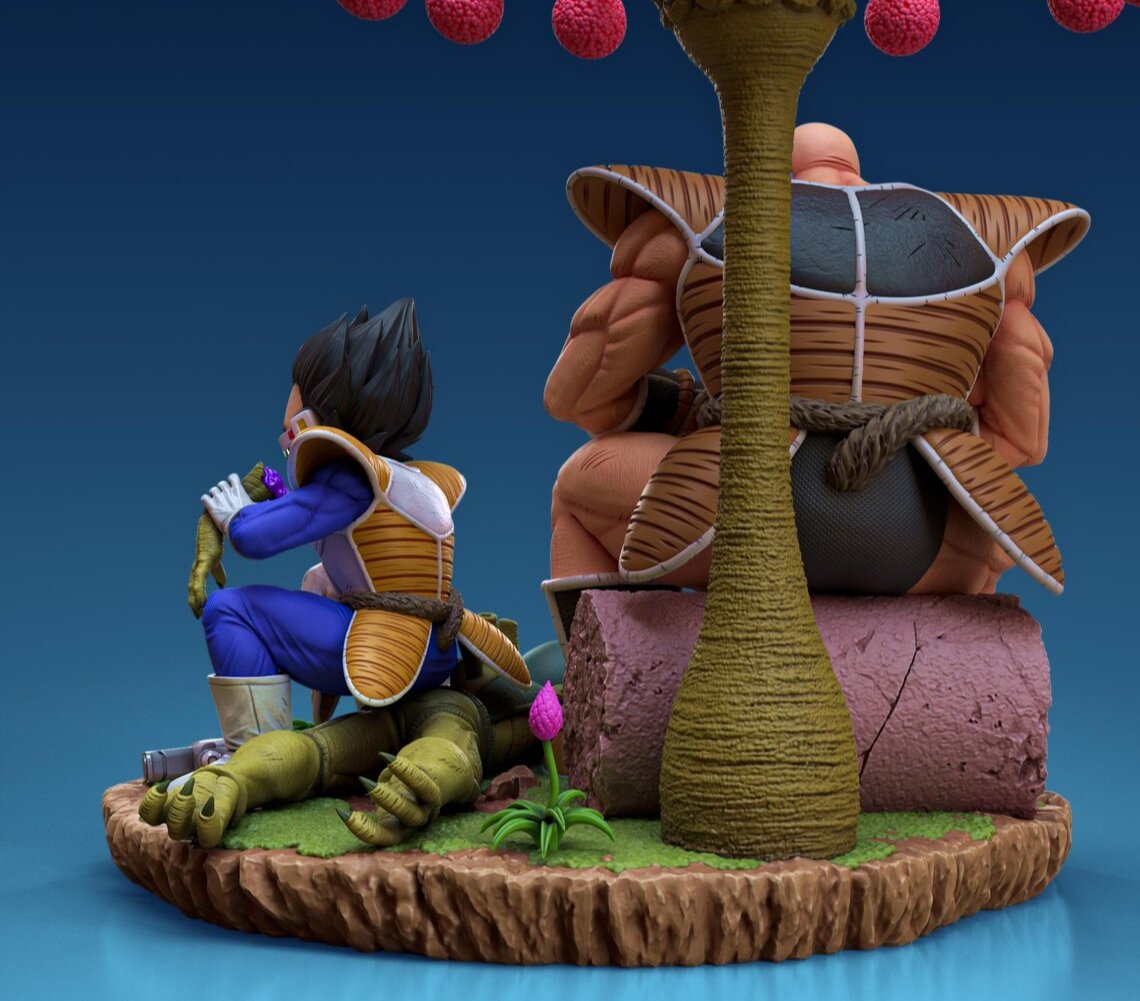 Figurine Dragon Ball - Nappa & Vegeta