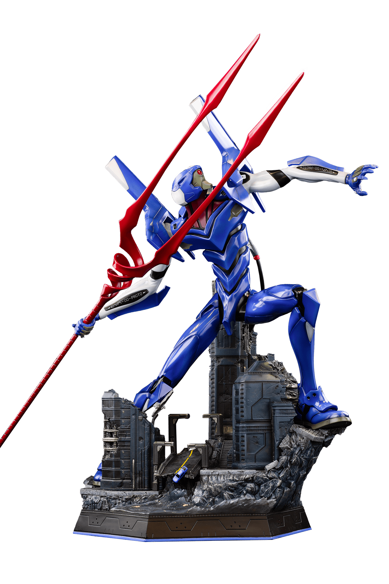 Figurines Evangelion - EVA-00 la Défense de Tokyo-3