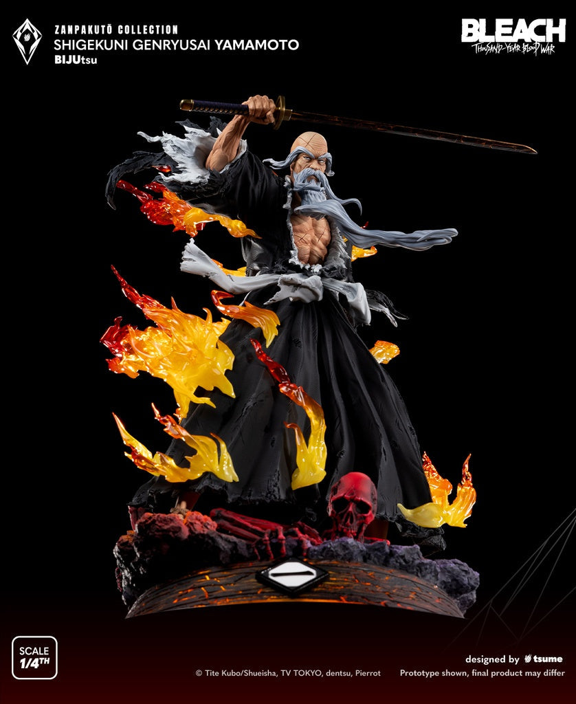 Figurine Bleach - Yamamoto Zanpakuto