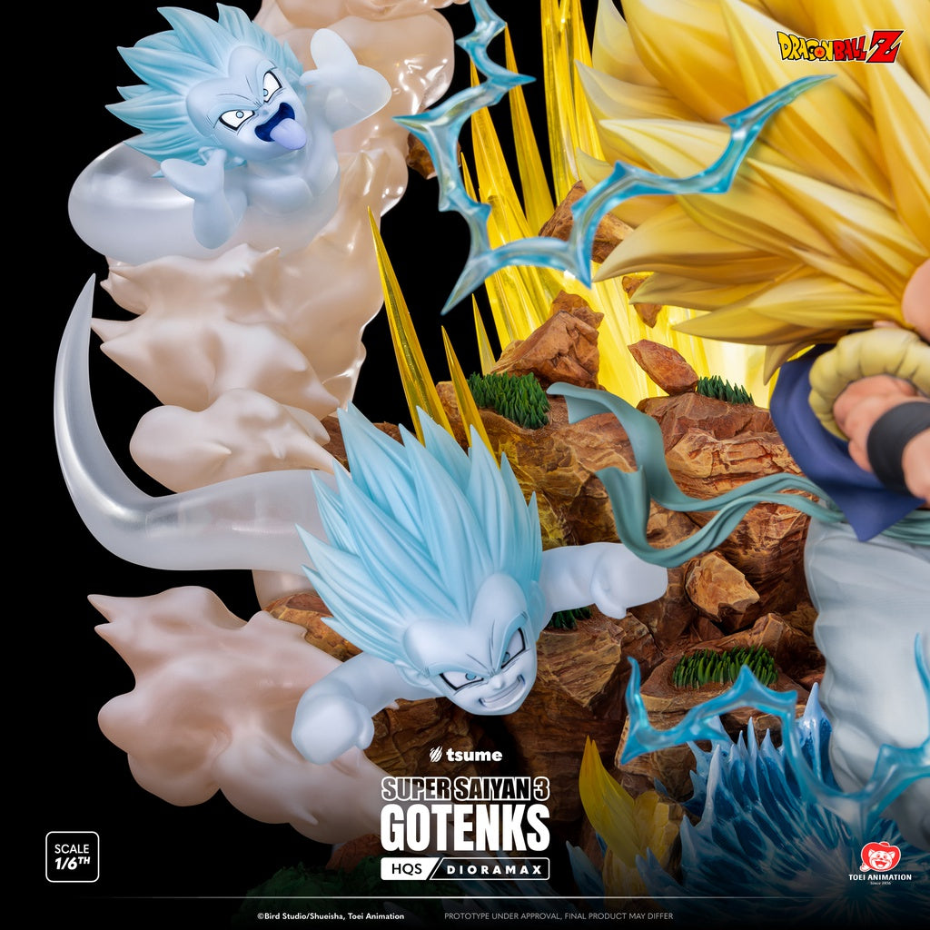 Figurine Dragon Ball - Gotenks  Super Saiyan 3