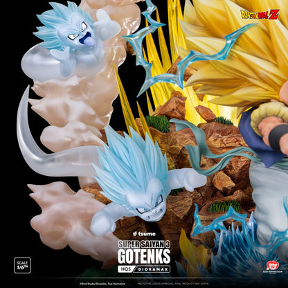 Figurine Dragon Ball - Gotenks  Super Saiyan 3