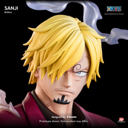 Figurine One Piece - Statue Sanji Ifrit Jambe de Feu – Édition Onigashima
