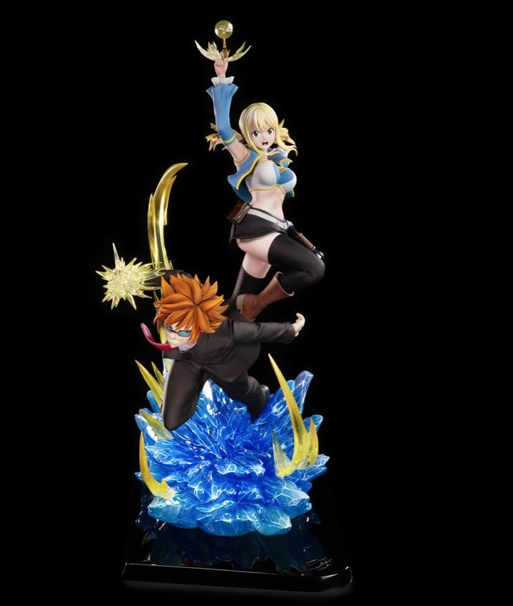 Figurine Fairy Tail - Lucy & Léo - Anime Town