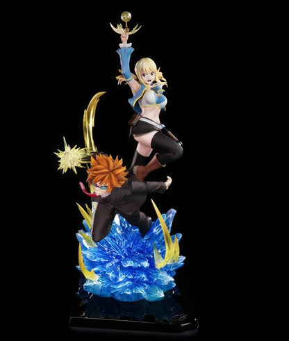 Figurine Fairy Tail - Lucy & Léo - Anime Town