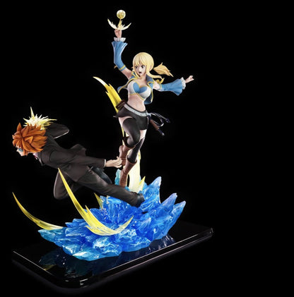 Figurine Fairy Tail - Lucy & Léo - Anime Town