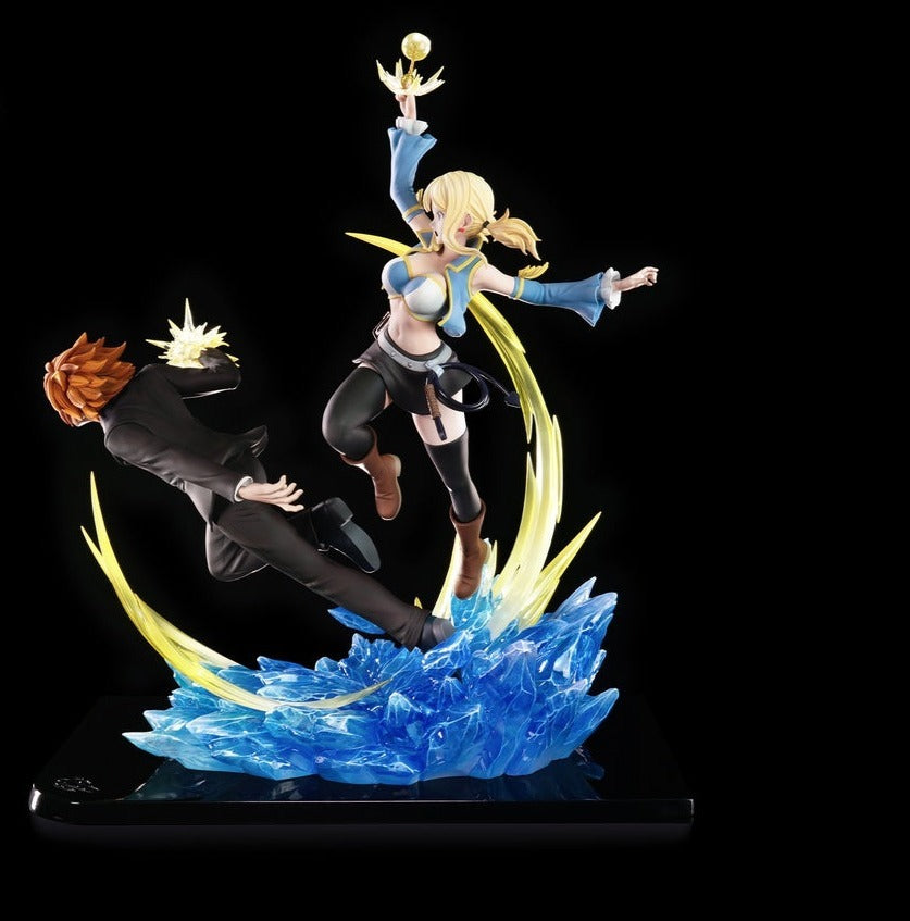 Figurine Fairy Tail - Lucy & Léo - Anime Town