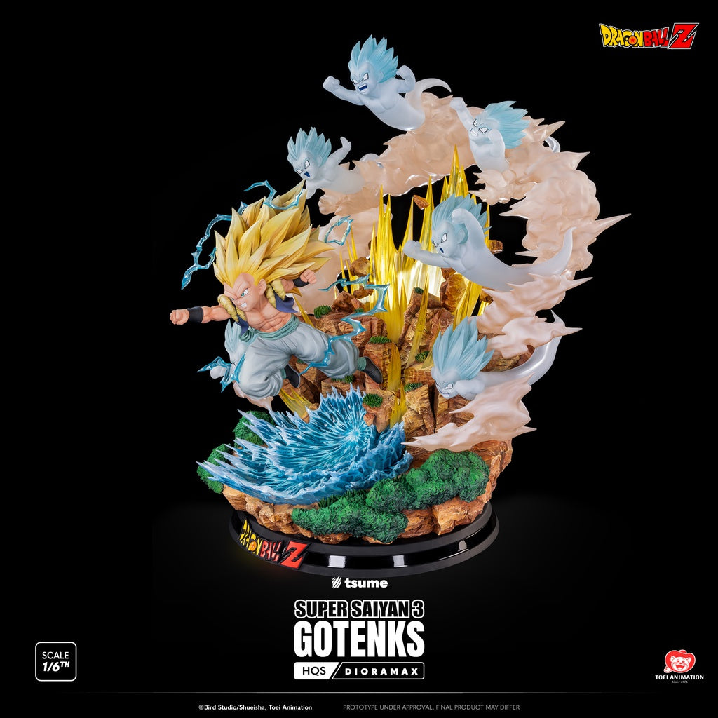 Figurine Dragon Ball - Gotenks  Super Saiyan 3