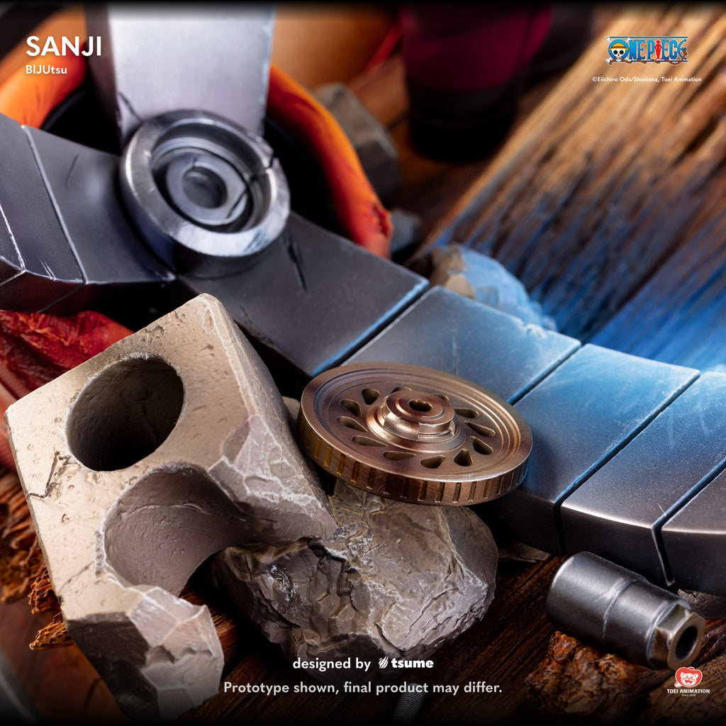 Figurine One Piece - Statue Sanji Ifrit Jambe de Feu – Édition Onigashima