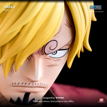 Figurine One Piece - Statue Sanji Ifrit Jambe de Feu – Édition Onigashima