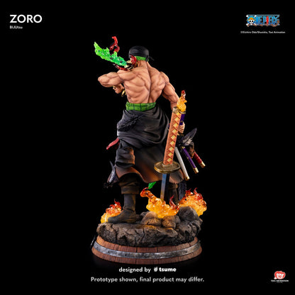 Figurine One Piece - Zoro vs King