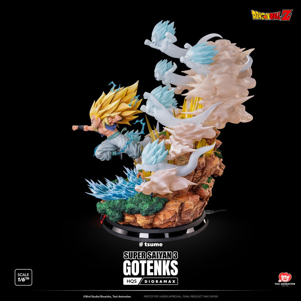 Figurine Dragon Ball - Gotenks  Super Saiyan 3