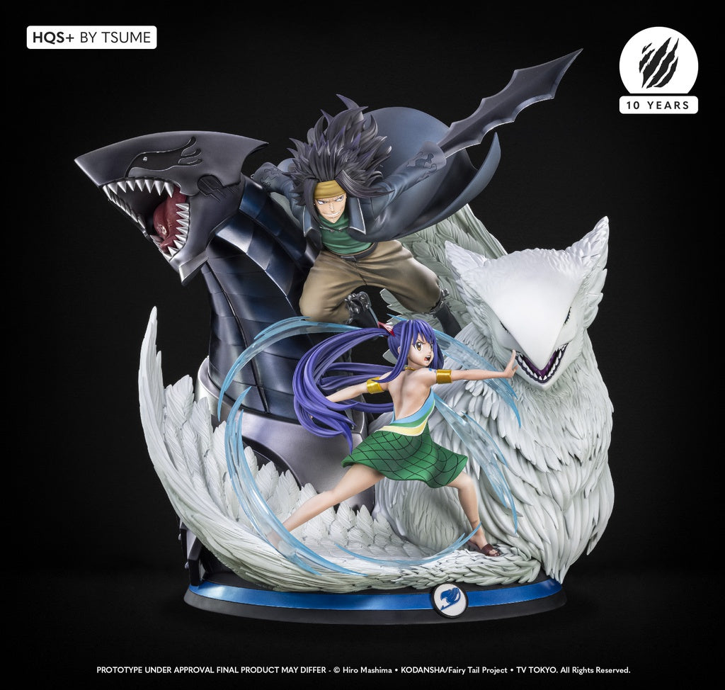 Figurine Fairy Tail - Gajil Redfox & Wendy Marvel - Anime Town