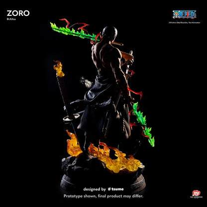 Figurine One Piece - Zoro vs King