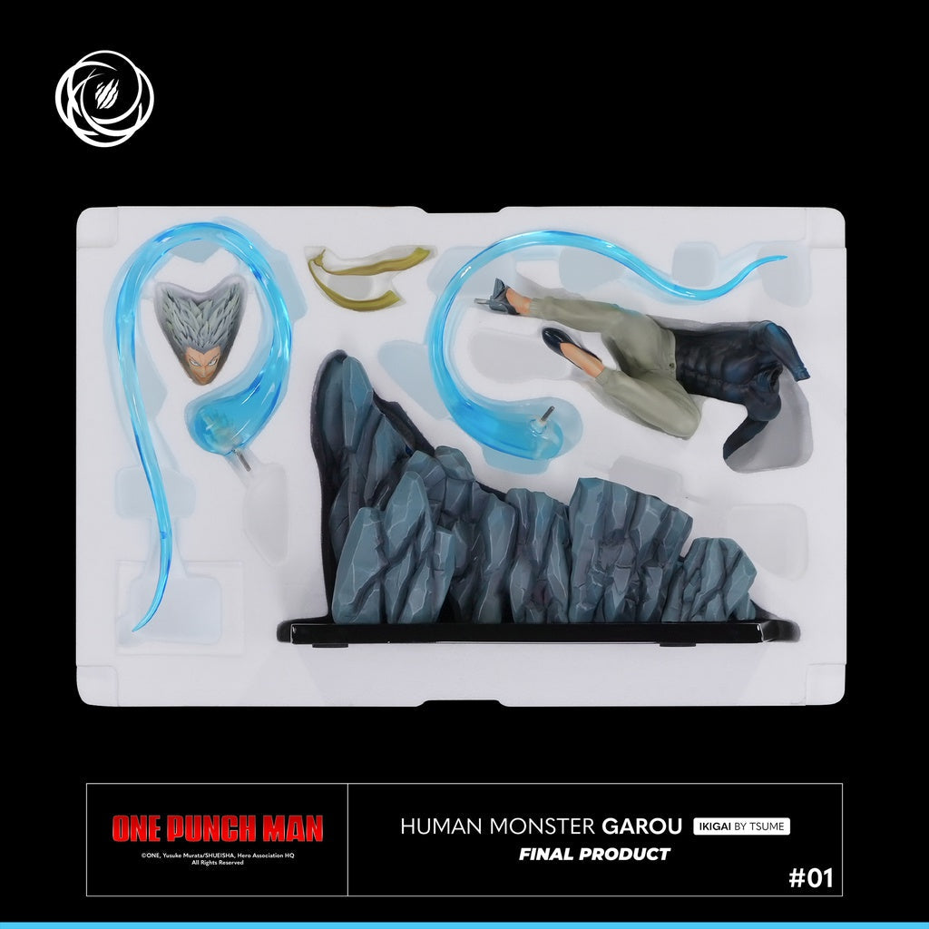 Figurine One Punch Man - Human Monster Garou - Anime Town