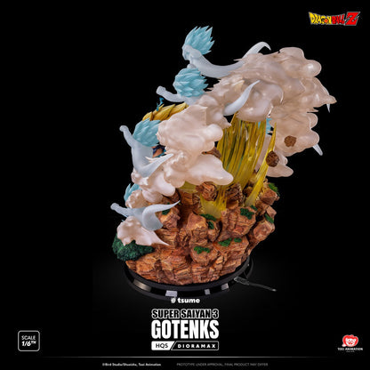 Figurine Dragon Ball - Gotenks  Super Saiyan 3