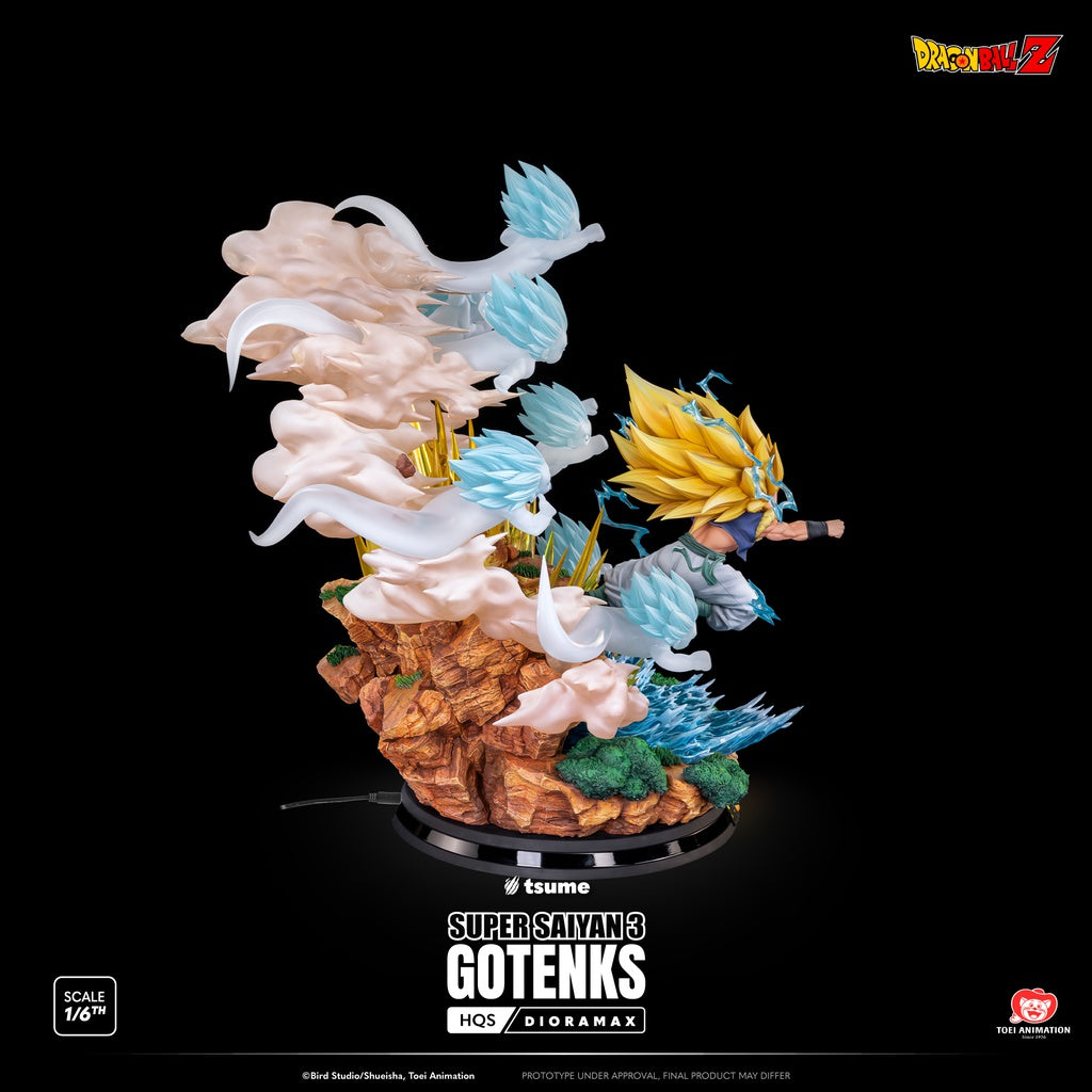Figurine Dragon Ball - Gotenks  Super Saiyan 3
