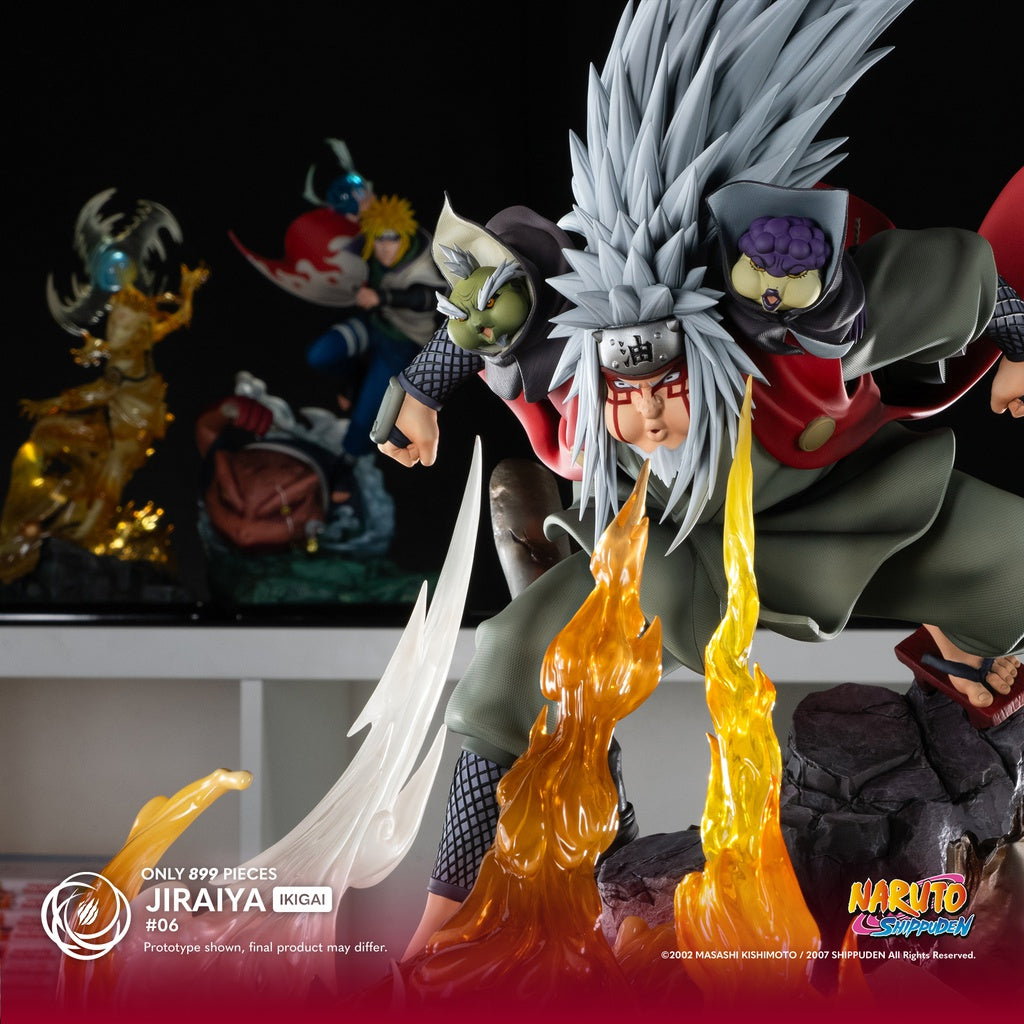 Figurine Naruto - Jiraiya Mode Ermite : La Puissance des Sannin Légendaires