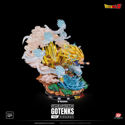 Figurine Dragon Ball - Gotenks  Super Saiyan 3