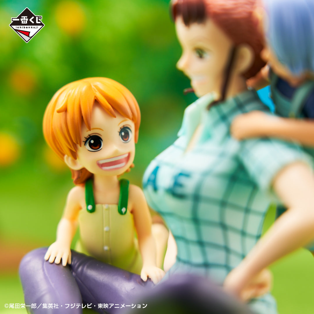 Figurine One Piece - Bell-mère avec Nami et Nojiko - Anime Town