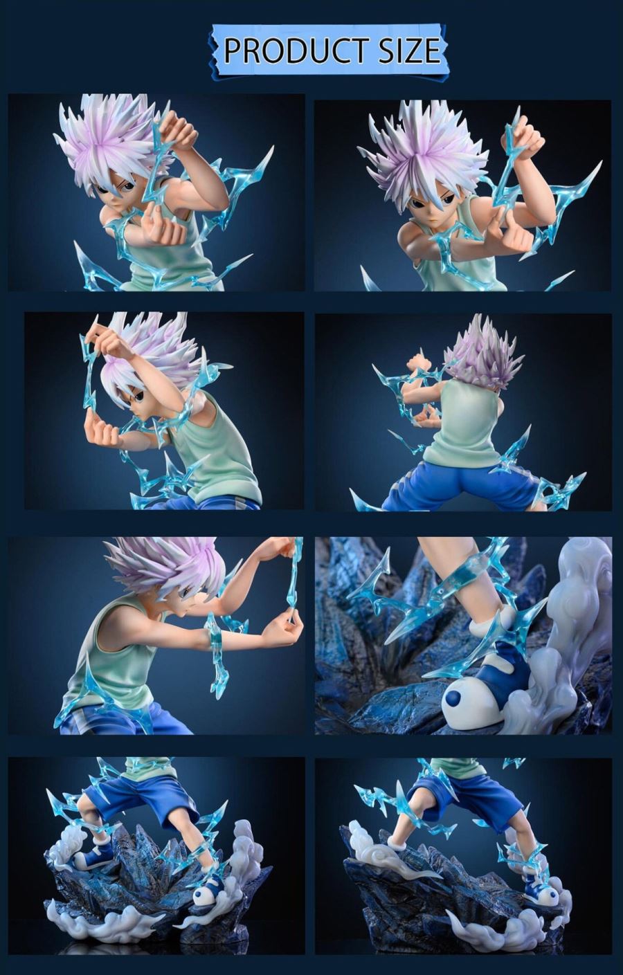 Figurine Hunter x Hunter - Kirua Zoldyck l'Art de l'Assassinat