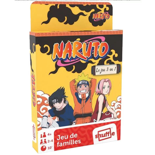 Jeu de société Naruto - Jeu de Familles 3 en 1