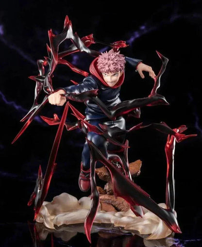 Figurine Jujutsu Kaisen - Yuji Itadori "Rayon Noir" 3