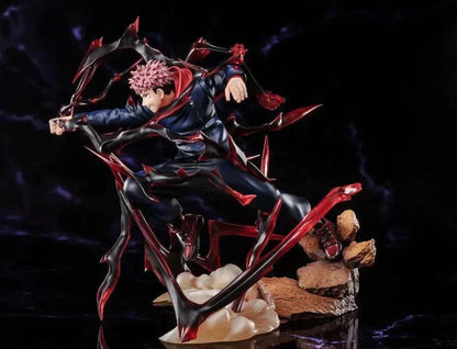 Figurine Jujutsu Kaisen - Yuji Itadori "Rayon Noir" 4