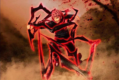 Figurine Jujutsu Kaisen - Yuji Itadori "Rayon Noir" 5