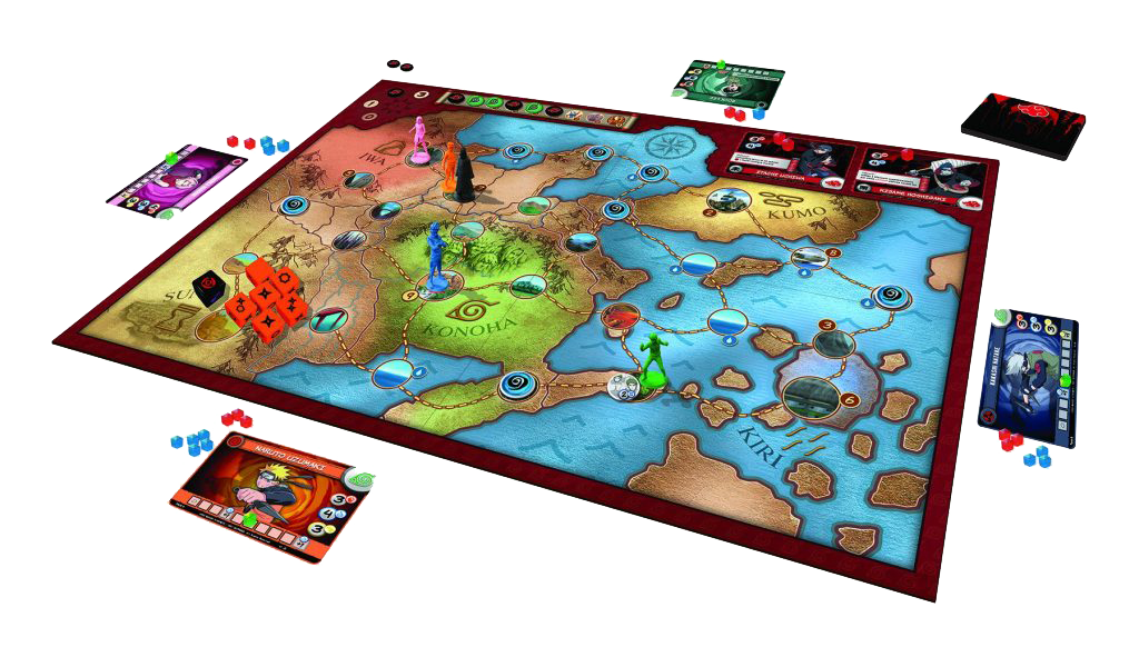 Jeu de société Naruto – Naruto Shippuden