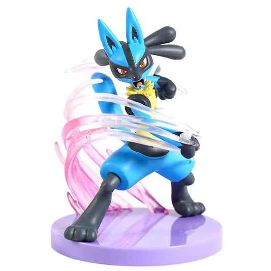 FIGURINE Pokémon - Lucario "attaque Tranche"