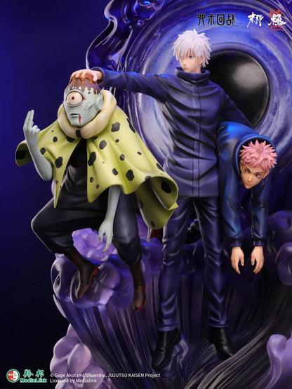 Figurine Jujutsu Kaisen - Gojo & Jogo & Itadori
