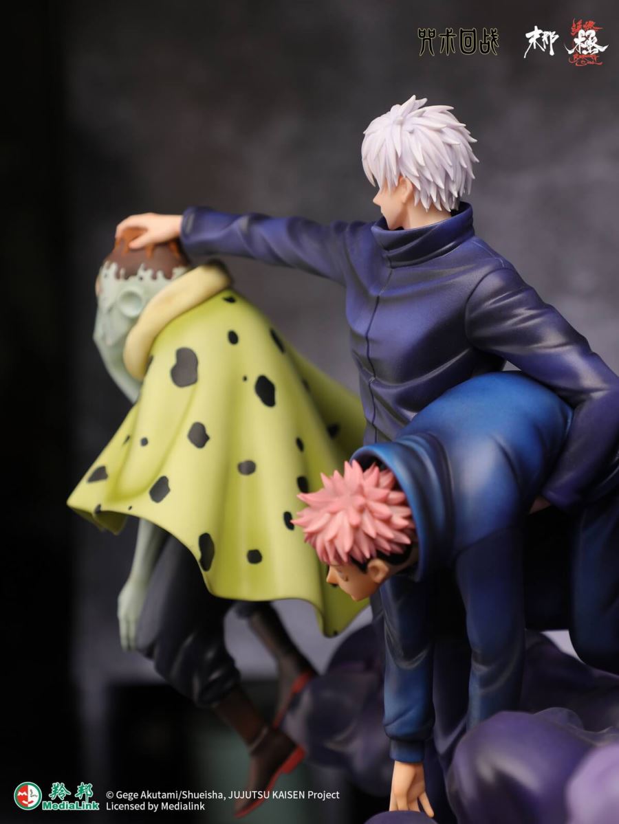 Figurine Jujutsu Kaisen - Gojo & Jogo & Itadori
