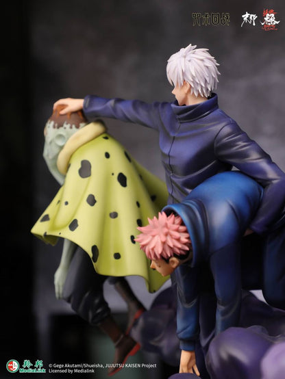 Figurine Jujutsu Kaisen - Gojo & Jogo & Itadori