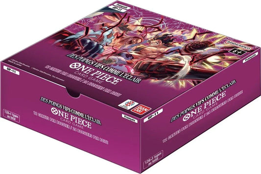 Jeu de cartes One Piece - Display de 24 boosters OP11 Des Poings Vifs Comme l'Éclair [FR]