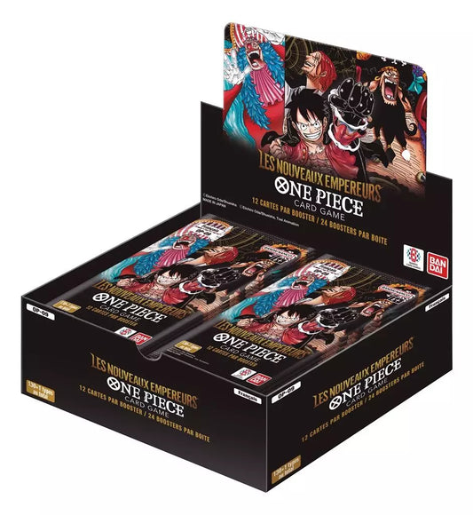 Jeu de cartes One Piece - Display 24 Boosters OP09 : Les Nouveaux Empereurs (Français)