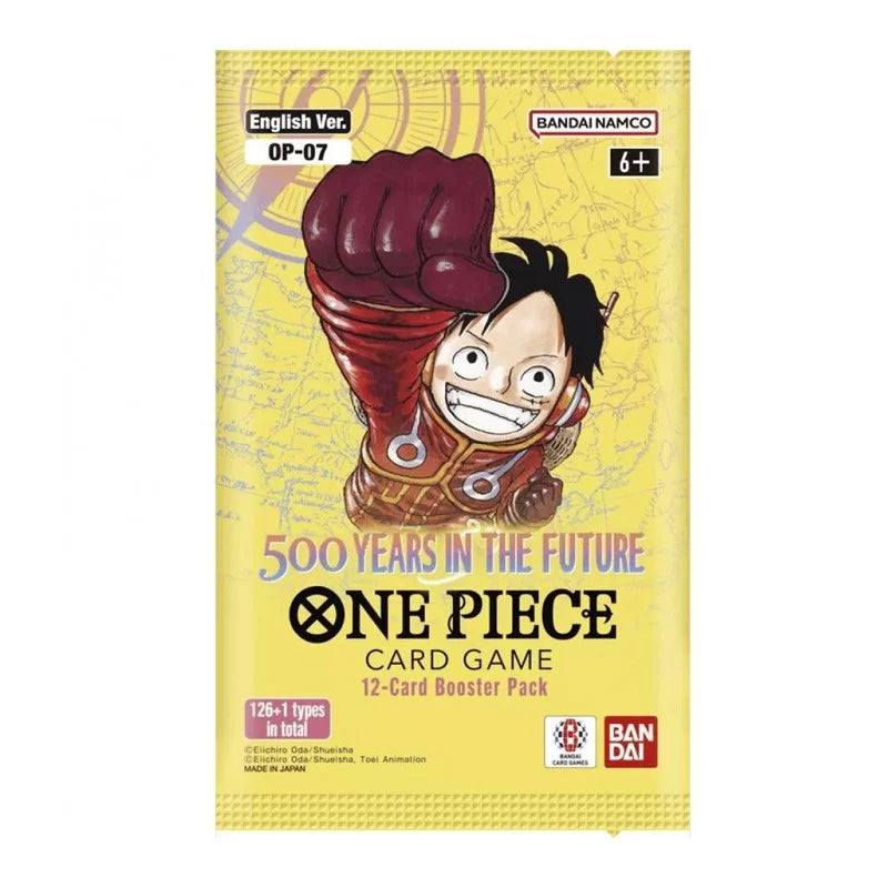 Jeu de cartes One Piece - OP07 500 Years in the Future Booster scellés