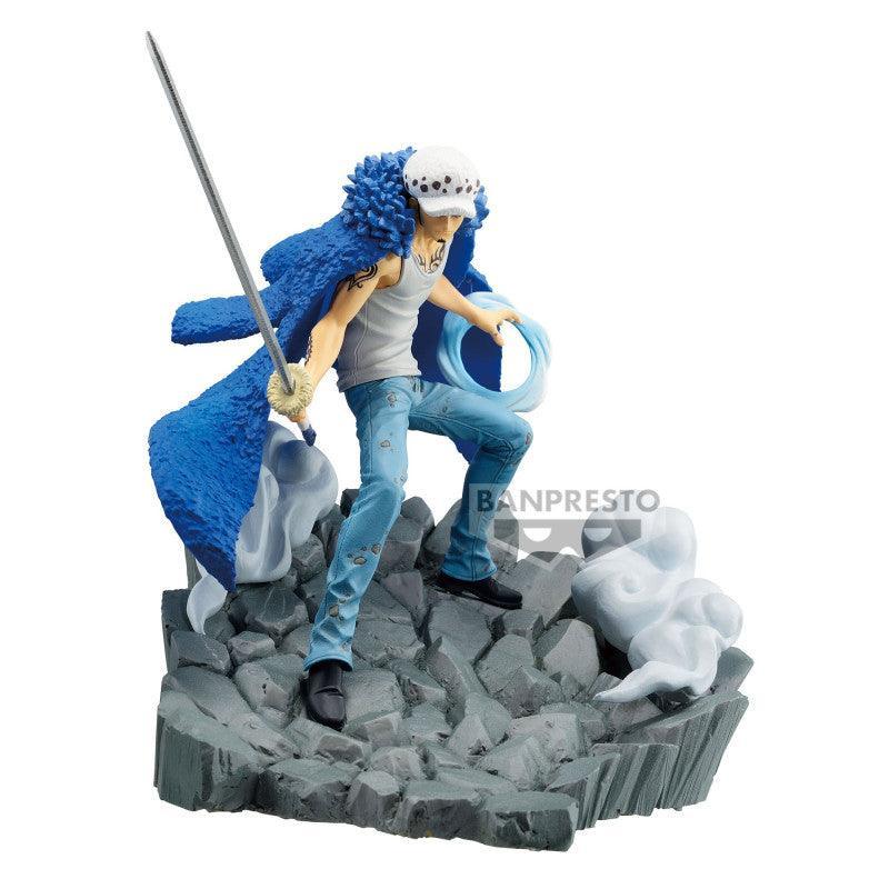 Figurine One Piece - Barbe Noire VS Trafalgar Law - Anime Town