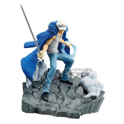 Figurine One Piece - Barbe Noire VS Trafalgar Law - Anime Town