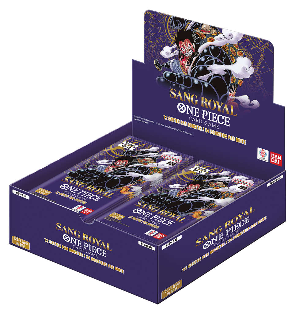 Jeu de cartes One Piece - Display 24 Boosters OP10
