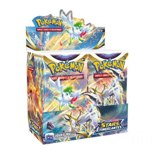 Jeu de cartes Pokémon - Display 36 Boosters EB09 Épée et Bouclier : Stars Étincelantes (scellé)