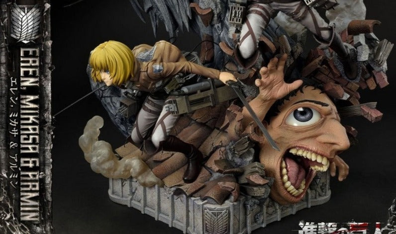 Figurine Attaque des Titans - Trio du bataillon - Anime Town