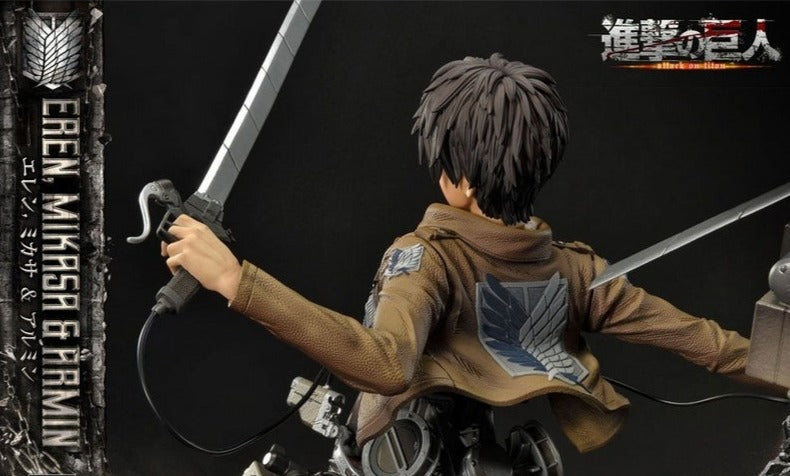 Figurine Attaque des Titans - Trio du bataillon - Anime Town