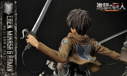 Figurine Attaque des Titans - Trio du bataillon - Anime Town