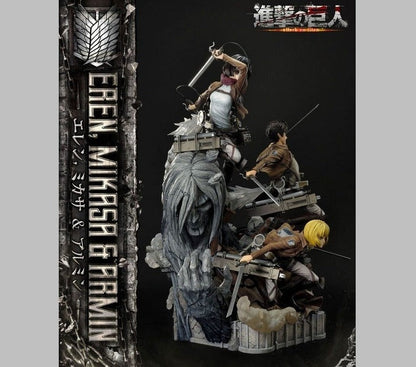 Figurine Attaque des Titans - Trio du bataillon - Anime Town