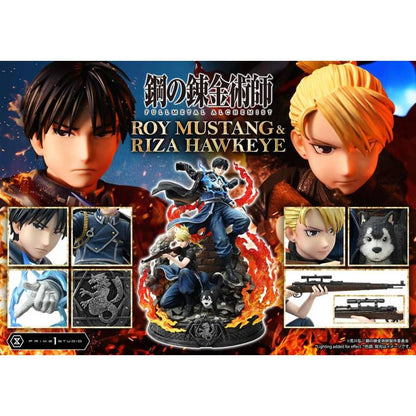 Figurine Fullmetal Alchemist - Roy Mustang & Riza Hawkeye Deluxe Bonus