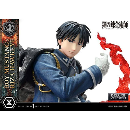 Figurine Fullmetal Alchemist - Roy Mustang & Riza Hawkeye Deluxe Bonus