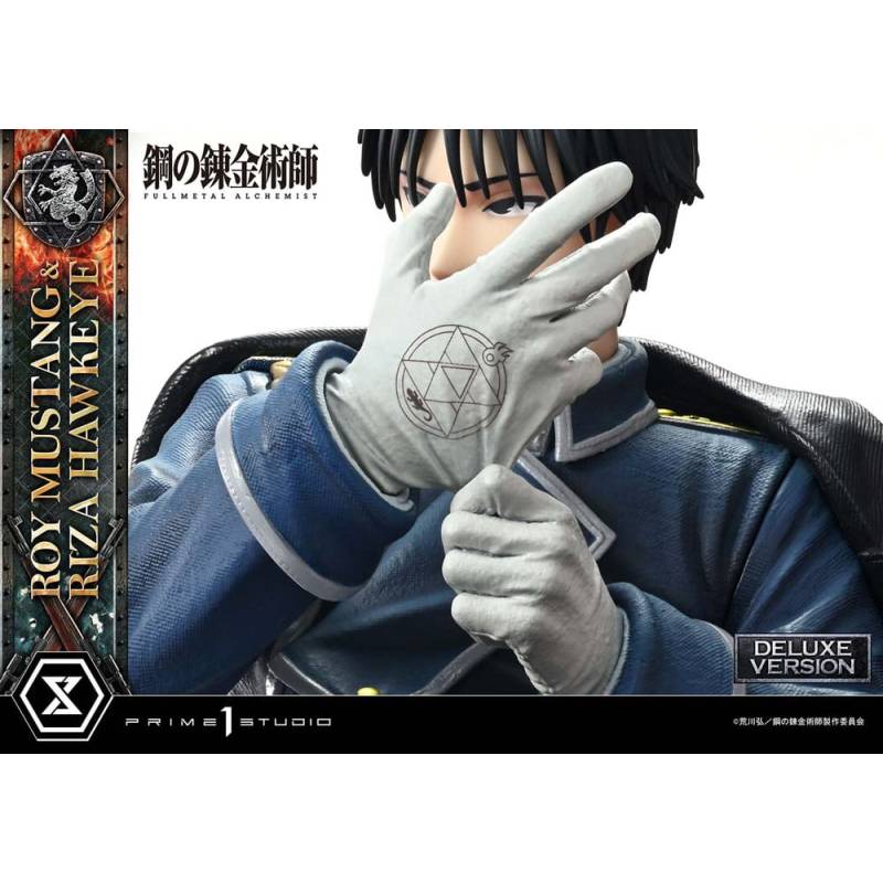 Figurine Fullmetal Alchemist - Roy Mustang & Riza Hawkeye Deluxe Bonus